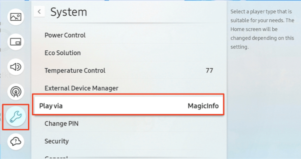 How to Connect Your Device to the MagicINFO Trial Server